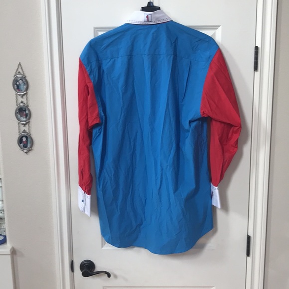 NWT Ralph Lauren MVP #1 Red White, & Blue Rodeo Shirt Sz XL (Sku A) - Picture 9 of 10